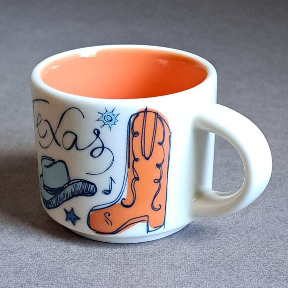 Starbucks: Texas Been There Series USED 2 oz Espresso Mug (Coffee, 2019) PM - Picture 6 of 7